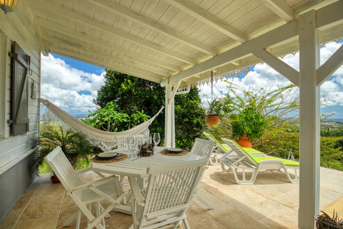 Location Bungalow luxe Martinique - Esapce repas